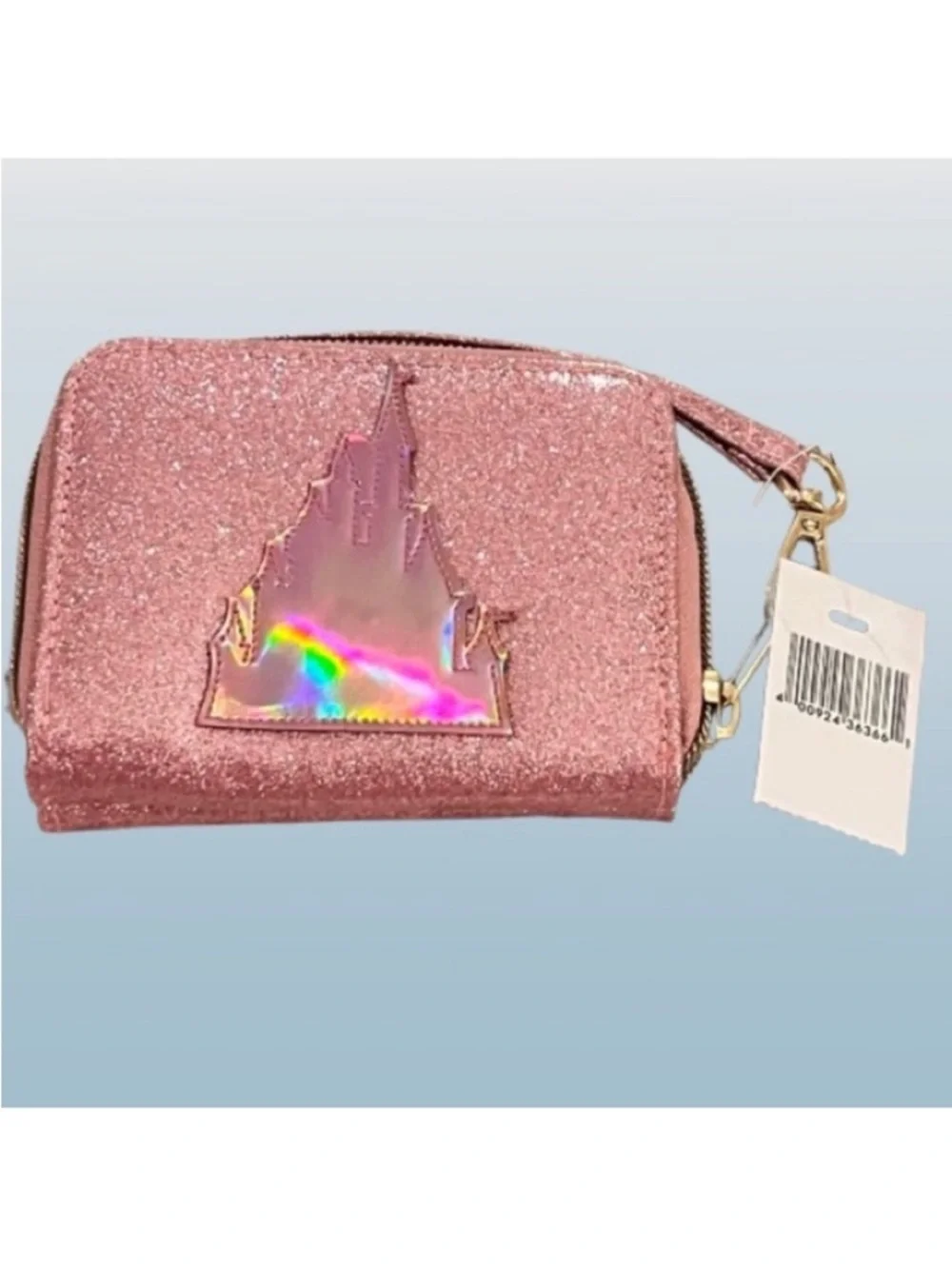 🆕- Disney Parks Princess Zip Around Wallet-Wristlet Cinderella/Ariel/Belle